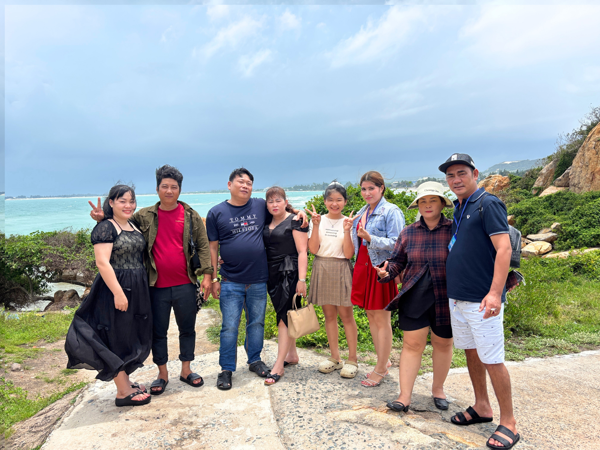 Khách mời trong chuyến du lịch Phan Thiết 